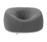 LOLIPPYY Oreiller Appui-tête pour Table de Massage, Coussin Facial Respirant en Mousse Trou, Support Ergonomique Gris Foncé pour Spa et Institut de Beauté, Coussin de Massage Polyvalent