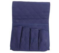 LOLIPPYY Organisateur Accoudoir Canapé Suspendu Résistant Capacité Spacieuse de Rangement pour Télécommandes Magazines et Accessoires de Salon Pratique pour Chambre et Salon Bleu