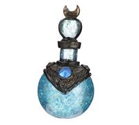 LOLIPPYY Ornement Bouteille Brillante Résine Artisanale Décorative Lune Statuette Délicate pour Décoration Intérieure Accessoire Artistique Unique pour Maison