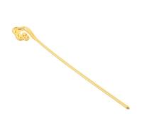 LOLIPPYY Outil à Cigare D'or Dore Aiguille D'amelioration du Flux D'air pour Cigare Accessoire de Reglage Precis Outil de Poker pour Deboucher Usage Fumeur et Entretien des Accessoire