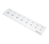 LOLIPPYY Outil de Comparaison des Tailles de Diamants Ronds pour Bagues, Guide Visuel Précis en Millimètres, Kit Compact Portable pour Création et Sélection de Bijoux de Fiançailles