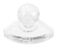 LOLIPPYY Outil de Pression pour Fard à Paupières 59mm, Tampon Cosmétique en Cristal 1/4, Presse Blush et Poudre Polyvalente pour Maquillage, Réparation et Restauration de Fards Poudreux