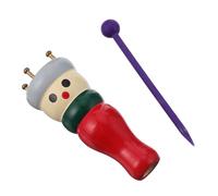 LOLIPPYY Outil Tricotin Bois Tressage Fil pour Poupée Garçon Et Filles Couleur Aléatoire Apprentissage Créatif Bricolage Éducatif Loisirs Manuels