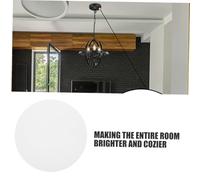 LOLIPPYY Panneau Diffuseur pour Plafonnier Rond 375 CM en Acrylique 1 MM d'Épaisseur Abat-Jour Anti-Éblouissement pour Éclairage LED Accessoire de Diffusion Lumineux Salon et Chambre