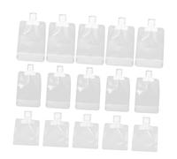 LOLIPPYY Paquet à Lotion Rechargeable 24 Pcs 30ml 50ml 100ml Couvercle Hermétique pour Cosmétiques de Voyage, Contenant Souple Anti-fuite Adapté pour Voyages et Usage Mobile