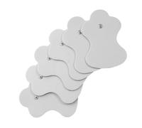 LOLIPPYY Patchs Électrodes De Massage 6 Pièces 6x9 Cm En Tissu Non Tissé Autocollants Souples Pour Stimulation Musculaire Soins Thérapeutiques Portables Professionnel Pour Relaxation Et Récupération