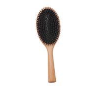 LOLIPPYY Peigne à Coussin Air Bois de Hêtre Brosse Démêlante Massage Adapté Cheveux Longs et Courts Poignée Ergonomique