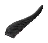 LOLIPPYY Peigne Corne Naturelle Antistatique Massage Apaisant Durable et Soin Cheveux Types Portable
