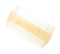 LOLIPPYY Peigne De Massage En Corne De Mouton Petit Taille Double Face Pour Cuir Chevelu Peigne Antistatique Soins Capillaires Usage Quotidien