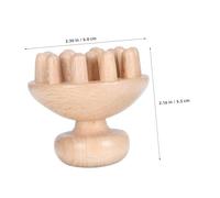 LOLIPPYY Peigne de Massage pour Outil Manuel Stress pour Massage Tête et Nuque Stimule Circulation Sanguine et Tensions