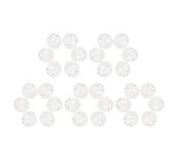 LOLIPPYY Perles Attrape-Soleil en Cristal Transparent 20 MM Lot de 30 Prismes à Suspendre pour Décoration Fenêtre Boules de Verre Prismatiques pour Jeux de Lumière et Projets DIY
