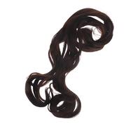 LOLIPPYY Perruque Bouclée Synthétique Longue Avec Extensions De Cheveux Frisés Pour Femmes Et Filles Style Chic Et Facile à Coiffer Idéale Pour Look Élégant