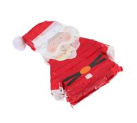 LOLIPPYY Pinata Père Noël Papier Remplie de Bonbons pour Fête de Noël Garçon Fille à Extérieur