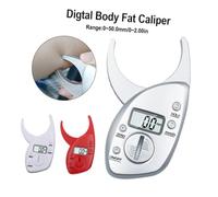 LOLIPPYY Pince à Mesurer La Graisse Corporelle Numérique Lcd, Outil Précis Et Portable, Matériau Solide, Analyse Corporelle Rapide, Usage Domestique Et Sportif, Pour Homme Et Femme