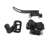 LOLIPPYY Pince pour Pied de Micro Saxophone 2 Clips, Support de Microphone Réglable en Métal et Plastique, Protection Anti-rayures, Accessoire Scène Compatible Nombreux Micros pour Concerts