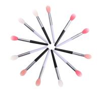 LOLIPPYY Pinceau à Lèvres Silicone Doux 12 Pièces Petite Taille Applicateur De Rouge à Lèvres Multiusage Pour Maquillage Professionnel Et Domestique Assortiment Couleurs