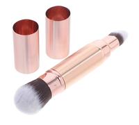 LOLIPPYY Pinceau Maquillage Double Extrémité Pour Fond De Teint Et Correcteur Rétractable Et Compact Pour Voyages Avec Pointes Douces Et Résistance Aux Poils