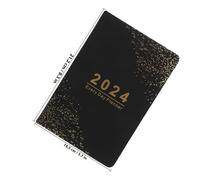 LOLIPPYY Planner Notebook Jours Portable Organiseur Quotidien Anglais Cahier Bureau Étudiant