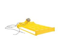 LOLIPPYY Plateau Automatique pour Œufs de Couveuse Numérique Rotation Complète Résistant Chaleur Compatible avec Œufs de Poulet et de Caille Améliore Le Taux d'Éclosion