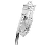 LOLIPPYY Poignée de Porte de Congélateur en Alliage de Zinc Loquet de Remplacement Plat Fixation par Vis 1 Pièce Compatible Four et Armoire Vapeur Usage Domestique et Commercial