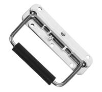 LOLIPPYY Poignée Pliante en Acier Inoxydable 304 140 MM Mécanisme Léger pour Boîte à Outils, Valise et Atelier Usage Industriel et Bricolage