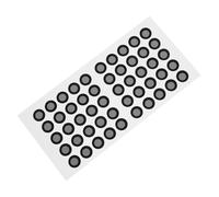 LOLIPPYY Points de Marquage Réfléchissants 3D 6 Mm pour Scanner, Feuilles de Repères Optiques 50 Pcs, Compatibles Scanners 3D Professionnels, Usage Ingénierie et Architecture, Couleur