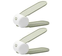 LOLIPPYY Porte-Chaussures Vert à Double étage en PP, Design Confortable et Stable, réglable, Lot de 2 pièces, idéal pour Rangement de Chaussures Domestique