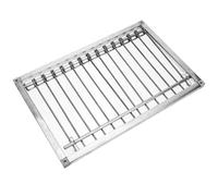 LOLIPPYY Porte de Cage à Pigeons en Acier Inoxydable 39 Cm, Porte D'entrée Résistante pour Volière, Barrière Sécurisée pour Pigeonnier, Usage Extérieur et Élevage de Pigeons