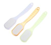 LOLIPPYY Râpe à Pieds 3Pcs Outil Exfoliant Pratique et Hommes Soins des Pieds Élimination des Peaux Mortes Portable et Lavable