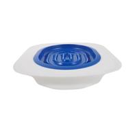 LOLIPPYY Réducteur de Toilettes pour Chats Bleu avec 1 Bac Intérieur, Kit d'apprentissage Propreté pour Chaton, Système Anti-Fuite et Lavable, pour L'intérieur et L'entraînement Domestique