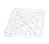 LOLIPPYY Règle de Couture Carrée Acrylique Transparente pour Patchwork Gabarit DIY Quilting et Précis Outil pour Couture et Artisanat