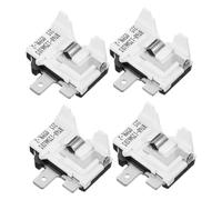 LOLIPPYY Relais de Démarrage Ptc pour Réfrigérateur 05Hp Protecteur Thermique Surcharge du Compresseur Lot de 4 Pièces Protection Surchauffe Accessoire Compatible Congélateur et