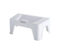 LOLIPPYY Repose-Pieds à Rouleaux Massants Blanc, Tabouret Compact Multifonction, Marchepied De Soutien Polyvalent pour Bureau, Salle De Bain Et Maison, Adapté Adultes Et Garçon Et Filles