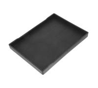 LOLIPPYY Reptile Bowl Medium Natural Wood Grain Feeding Dish for Turtles with Shallow Design for Drinking Eating and Bathing