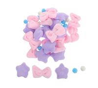 LOLIPPYY Rideaux pour Porte Peluche avec Nœuds Et Étoiles Décoration Murale Kawaii pour Chambre Garçon Fille Guirlande De Ficelle Suspendue
