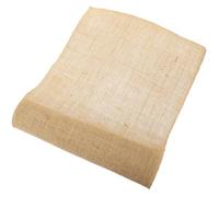 LOLIPPYY Ruban de Lin Décoratif Naturel 5 CM X 5 M Ruban D’Emballage DIY Résistant et Découpable Chemin de Table en Lin pour Loisirs Créatifs Décoration Fête et Emballage Présent