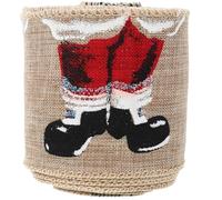 LOLIPPYY Ruban de Noël Décoratif pour et Sapin Suffisante pour DIY Nœuds et Ornements Couleur Vive et Résistante pour et Décorations Festives