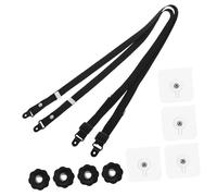 LOLIPPYY Sangles Anti-basculement Pour Meubles Ancrages De Sécurité Pour Kit De Prévention Avec Sangle Réglable Pour Armoire Commode Et Coffre-fort
