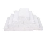 LOLIPPYY Serviettes en Papier Pliées 10 Paquets 90 Feuilles Mouchoirs Épais Doux Pâte de Bois Écologique Usage Hôtel Restaurant la Cuisine Sanitaires Jetables