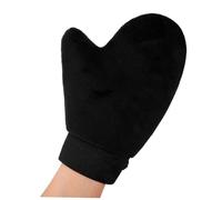 LOLIPPYY Set D'accessoires Exfoliants Doux Pour Douche Et Bain Avec Serviette Pour Peau Douce Et Nourrie Adapté à Tous Types De Peaux Ensemble Noir