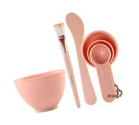 LOLIPPYY Set de Bols pour Masque Facial DIY Kit Complet pour Salon de Beauté et Soins Peau Bol Mélangeur Durable avec Spatule pour Masque Visage et Huile Capillaire