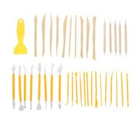 LOLIPPYY Set de Outils de Sculpture Argile pour Modelage Gravure et Lissage Kit Complet pour Poterie DIY et Création de Figurines Pâte à Modeler