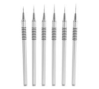 LOLIPPYY Set de Pinceaux de Nail Art pour Design et DIY Pinceaux à Rayures Longs et Universels pour Manucure et Détail