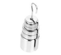 LOLIPPYY Set de Poids Métalliques à pour Expériences Physiques Disques Amovibles Précis et Stables Accessoire Sûr pour Laboratoire