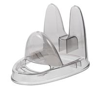 LOLIPPYY Support Couvercle Transparent Réutilisable pour Cuisine Organisateur de Couvercle de Casserole et Repose-cuillère Pratique pour Plan de Travail