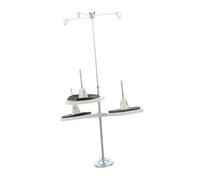 LOLIPPYY Support de Bobine de Fil pour Machine à Coudre Support Stable à Base Lourde pour Couture Quilting et Broderie Guide Fil Vertical pour Alimentation pour Ateliers Textiles et