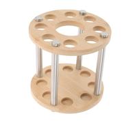 LOLIPPYY Support Décoratif en Bambou pour Bâtonnets D’Parfum 8 Trous, Présentoir Multifonction pour Porte-Parfum Parfumés, Rangement Compact pour Maison, Bureau Et Spa