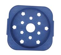 LOLIPPYY Support Mobile pour Bouteille de Gaz Plastique et Acier Inoxydable Base de Rangement Pratique pour Cuisine avec roulettes Capacité Renforcée pour Bonbonne Butane et Propane Stable