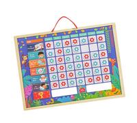 LOLIPPYY Tableau de Récompenses pour Garçon Fille Standard Tableau Autodiscipline Réutilisable Système de Récompense pour Habitude Positive et Organisation Quotidienne
