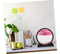 LOLIPPYY Tableau de Sable Mouvant Décoratif pour Salon Cadre Plastique Cadre Apaisant pour Bureau et Maison